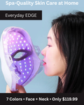 7-Color LED Light Therapy Face & Neck Mask | Skin Tightening, Anti-Aging & Rejuvenation