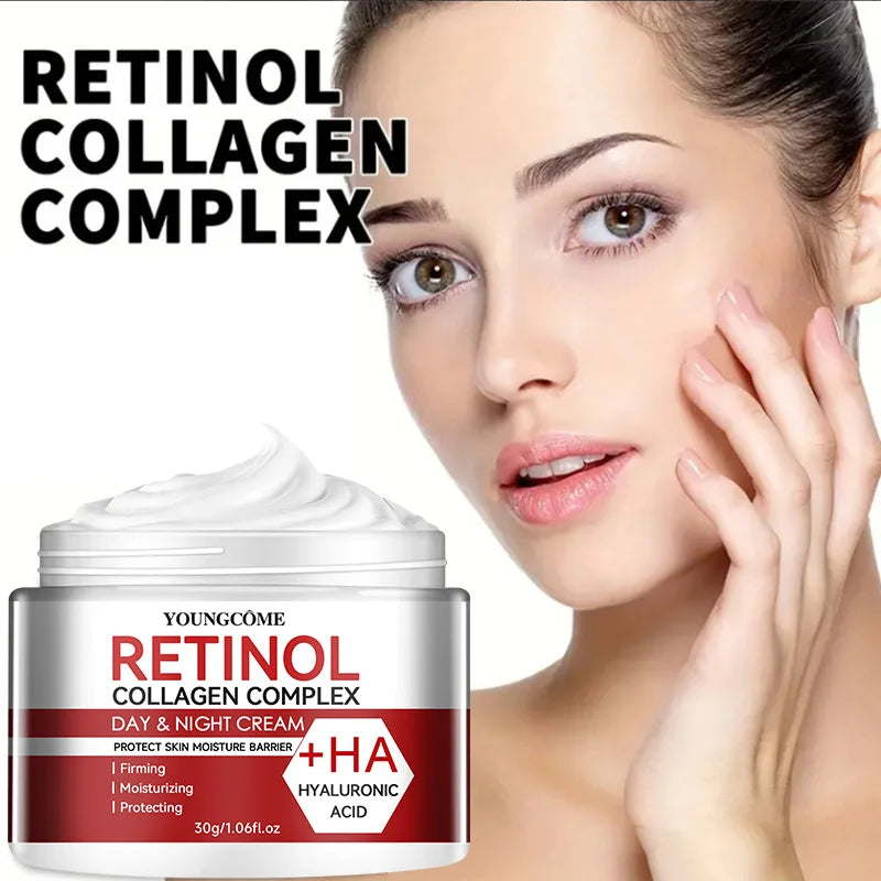 YOUNGCOME Retinol Collagen Cream | Day & Night Moisturizer for Firming, Hydration & Anti-Aging