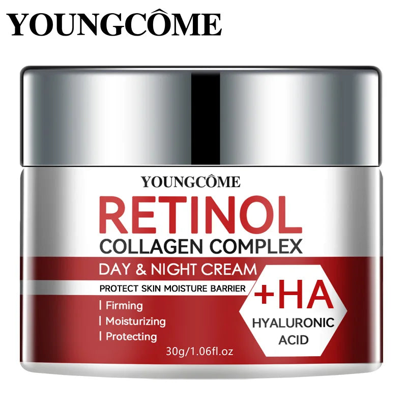 YOUNGCOME Retinol Collagen Cream | Day & Night Moisturizer for Firming, Hydration & Anti-Aging