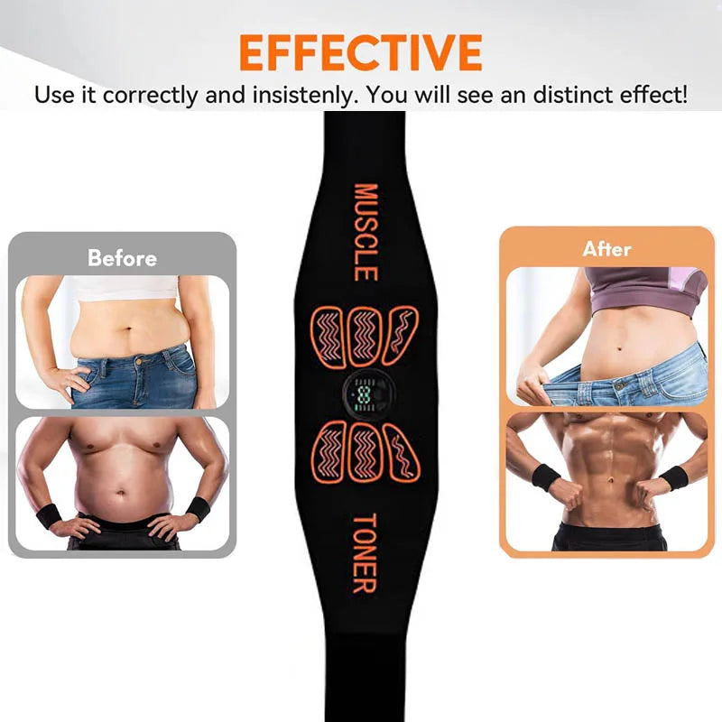 EMS Abdominal Toning & Muscle Recovery Belt | Tone, Strengthen & Relieve