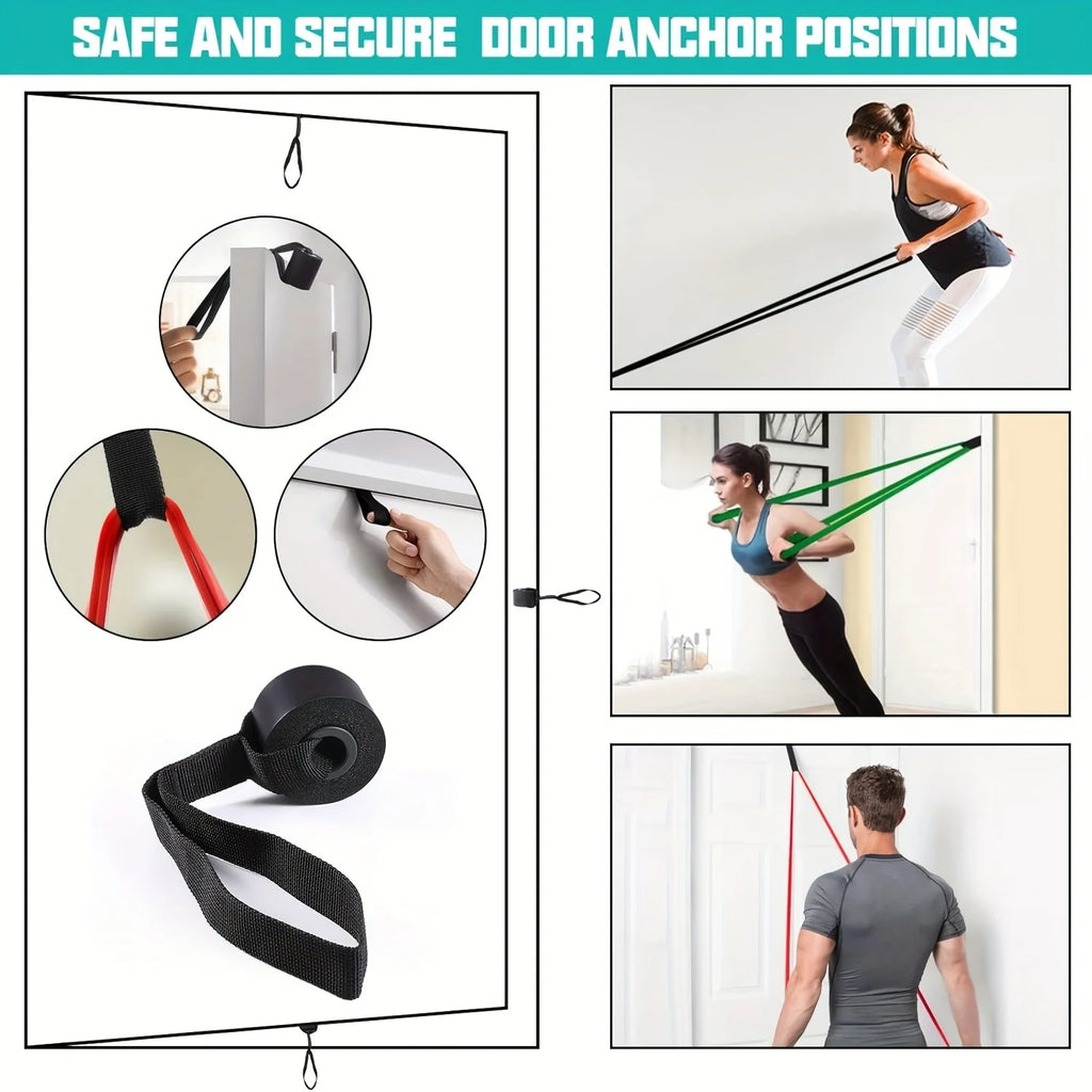 TPE Resistance Band | Anti-Snap Home Gym Band for Strength, Stretching & Recovery