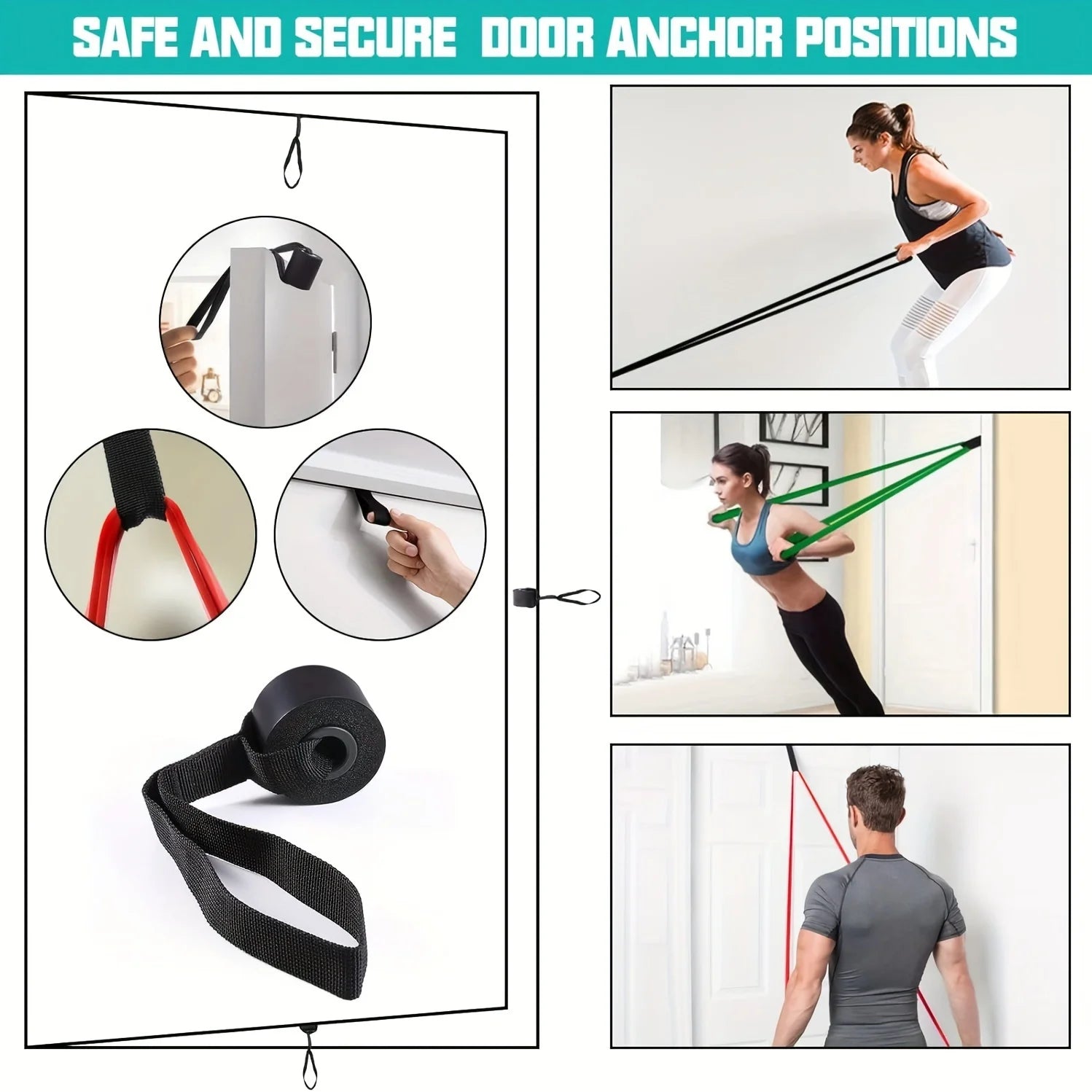 TPE Resistance Band | Anti-Snap Home Gym Band for Strength, Stretching & Recovery