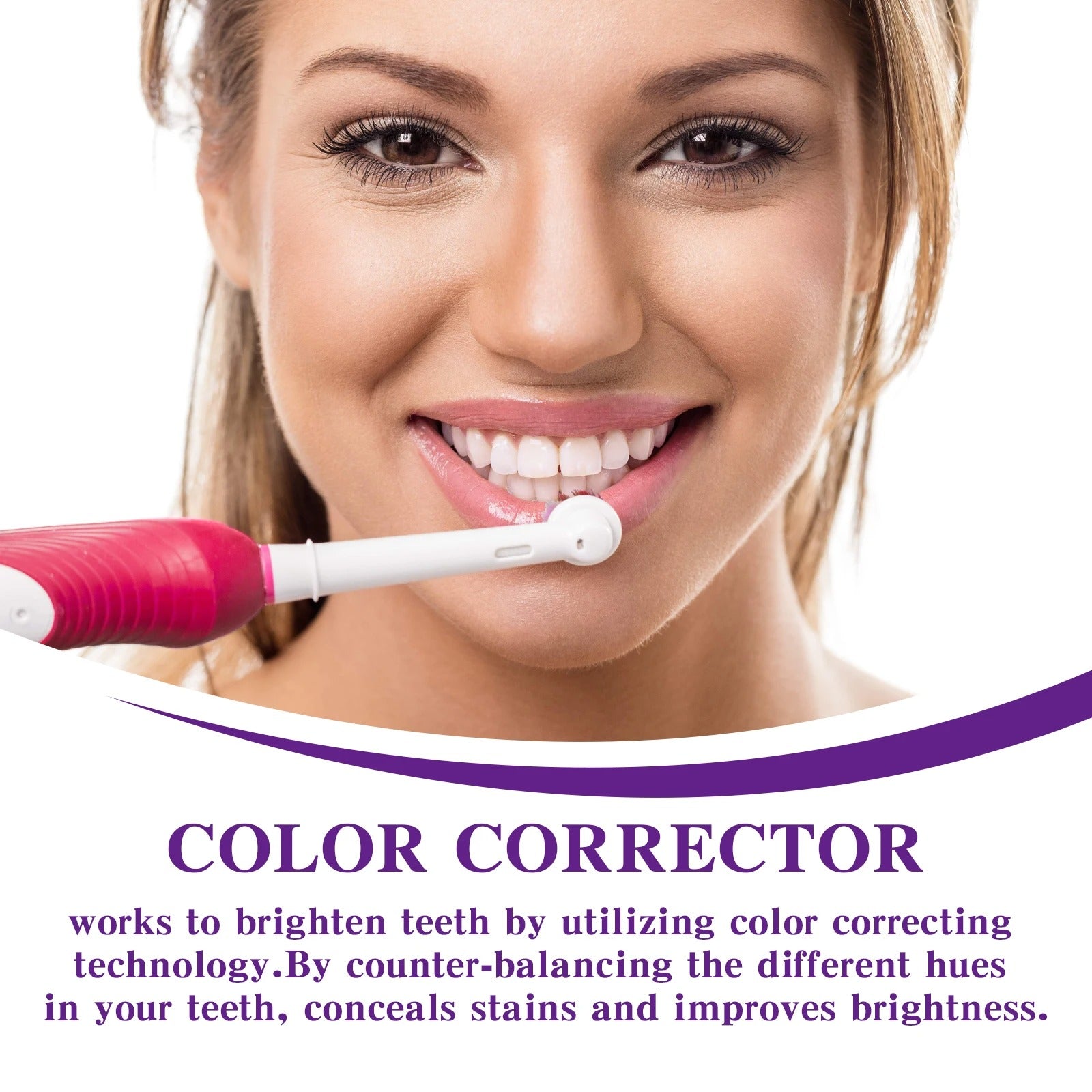 V34 Purple Teeth Whitening Mousse
